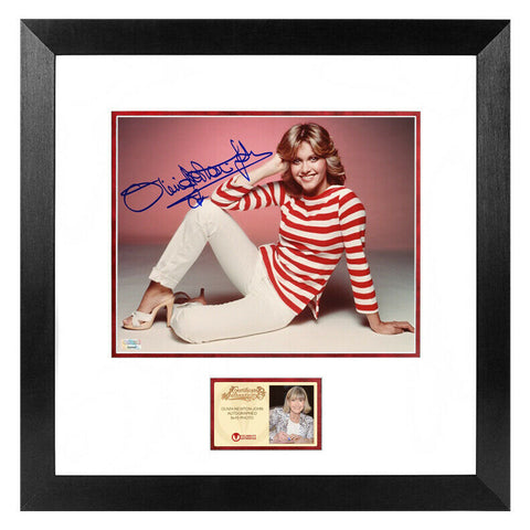 Olivia Newton-John Autographed 8x10 Studio Framed Photo