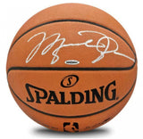 Michael Jordan Autographed Chicago Bulls Authentic Spalding Basketball UDA