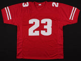 Jonathan Taylor Signed Wisconsin Badgers Jersey (JSA COA) Colts draft pick 2020