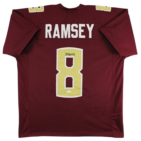 Florida State Jalen Ramsey Authentic Signed Maroon Pro Style Jersey JSA Witness