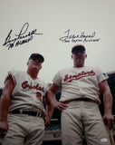 Boog Powell/Frank Howard Autographed 16x20 Photo with Inscriptions- JSA W Authen