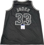 TRE JONES signed jersey PSA/DNA San Antonio Spurs Autographed