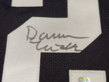 OAKLAND RAIDERS DARREN MCFADDEN AUTOGRAPHED BLACK JERSEY BECKETT BAS QR 229984