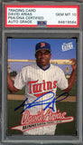 1997 Fleer Ultra #518 David Ortiz (Arias) RC On Card PSA/DNA Auto GEM MINT 10