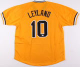 Jim Leyland Signed Pirates Jersey (JSA COA) Pittsburgh Manager (1986-1996)