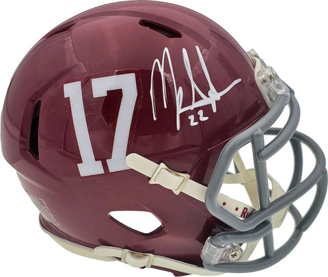 MARK INGRAM AUTOGRAPHED ALABAMA CRIMSON TIDE SPEED MINI HELMET BECKETT 185832