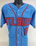 Tim McCarver Signed St. Louis Cardinals Jersey (JSA COA) 2xWorld Series Champ