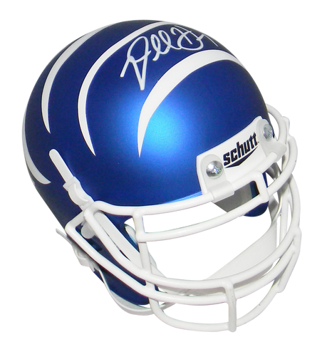 DARRELL HENDERSON JR AUTOGRAPHED SIGNED MEMPHIS TIGERS BLUE MINI HELMET BECKETT