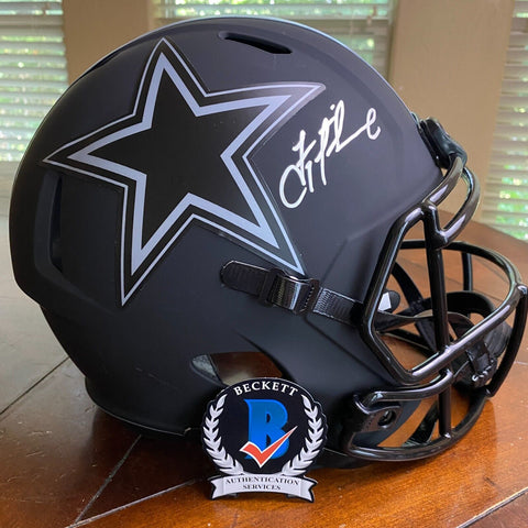 Troy Aikman Autographed Signed Dallas Cowboys FS Eclipse Replica Helmet Beckett