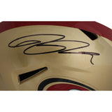 Ricky Pearsall Autographed San Francisco 49ers F/S Speed Helmet Beckett 47993