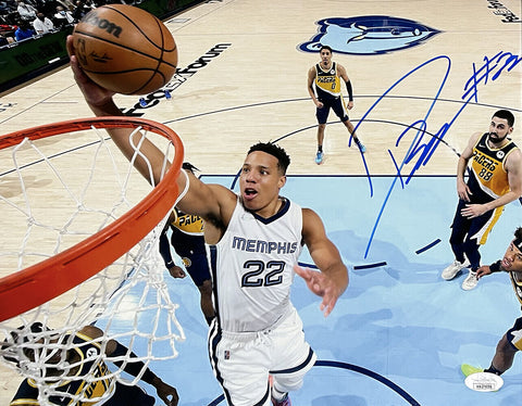 Desmond Bane Signed 11x14 Memphis Grizzlies Dunk Photo JSA ITP