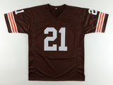 Eric Metcalf Signed Cleveland Browns Inscribed "3x Pro Bowl" Jersey (JSA Holo)