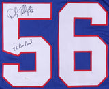 Darryl Talley Signed Buffalo Bills Jersey Inscribed "2x Pro Bowl" (JSA COA)