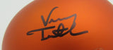 Vinny Testaverde Miami Hurricanes Signed XP Orange Schutt Mini Helmet JSA 152420