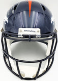 RUSSELL WILSON AUTOGRAPHED BRONCOS BLUE FULL SIZE HELMET FANATICS HOLO 227939