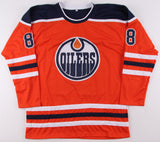 Brandon Davidson Signed Oilers Jersey (Beckett) NHL Playing Career 2011-2023 Def