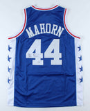 Rick Mahorn Signed Philadelphia 76ers Jersey Inscribed "Bad Boy" (PSA COA)