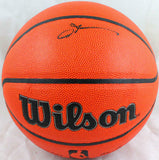 Allen Iverson Autographed Official NBA Wilson Basketball-JSA W *Black