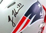 Rodney Harrison Signed Patriots Authentic FS Speed Helmet w 2 Insc-Beckett W*Blk