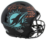 Dolphins Ricky Williams Signed Eclipse F/S Speed Proline Helmet W/ Case BAS Wit