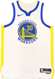 WARRIORS STEPHEN CURRY AUTOGRAPHED NIKE JERSEY SIZE 48+2 JSA 235472