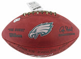 Eagles A.J. Brown Signed Wilson "The Duke" Team Showcase Football BAS Witnessed