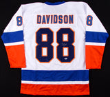 Brandon Davidson Signed Islanders Jersey (Beckett COA) Playing career 2011-Now