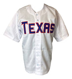 Ivan Rodriguez Texas Signed White Baseball Jersey BAS