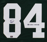 Andre Rison Signed Green Bay Custom Green Jersey