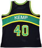 SONICS SHAWN KEMP AUTOGRAPHED BLACK AUTH M & N JERSEY XXL REIGN MAN MCS 203431