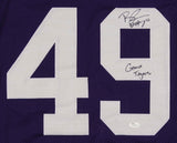 Barkevious Mingo Signed LSU Tigers Jersey Inscribed "Geaux Tigers" (JSA COA)