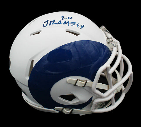 Jalen Ramsey Signed Los Angeles Rams Speed AMP NFL Mini Helmet