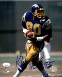 Kellen Winslow San Diego Chargers HOF Signed/Inscribed 8x10 Photo JSA 161805