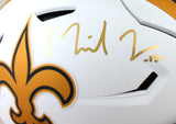 Michael Thomas Autographed Saints SpeedFlex Lunar F/S Helmet-Beckett W Hologram