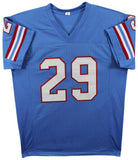 Ken Houston Signed Houston Oilers Jersey (Beckett) 12xPro Bowl D.B .(1968-1979)