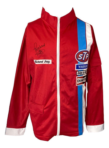 Richard Petty Signed Custom Red Racing Jacket BAS