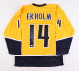 Mattias Ekholm Signed Predators Jersey (JSA) Nashville Defenseman 2012-2022