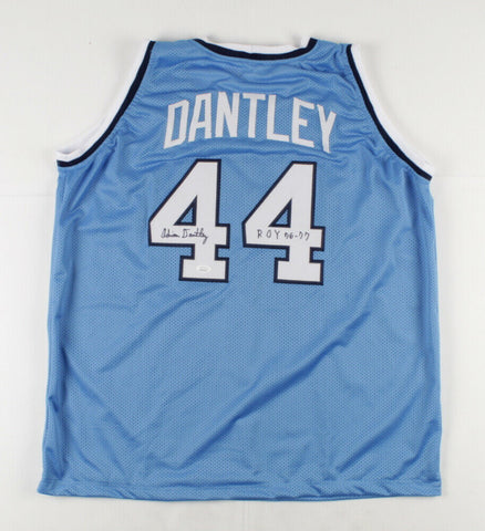 Adrian Dantley Signed Buffalo Braves Jersey Inscribed "ROY 76-77" (JSA Hologram)