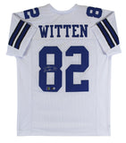 Jason Witten Authentic Signed White Pro Style Jersey Autographed BAS Witnessed