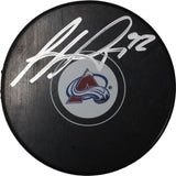 Gabe Landeskog Autographed/Signed Colorado Avalanche Hockey Puck JSA 46399