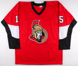 Zack Smith Signed Ottowa Senators Jersey (Beckett COA) Playing Career 2008-Now