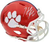 HUNTER RENFROW AUTOGRAPHED CLEMSON TIGERS SPEED MINI HELMET BECKETT BAS 185724