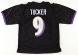 Justin Tucker Signed Baltimore Ravens Jersey (Gameday) 3xPro Bowl Place Kicker