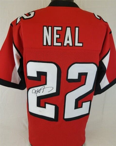 Keanu Neal Signed Atlanta Falcons Red Jersey (JSA) 2016 1st Rd Draft Pick Safety