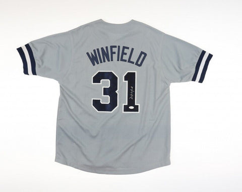 Dave Winfield Signed New York Yankees Jersey (JSA COA) 12xAll Star O.F.