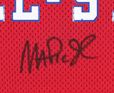 Lakers Magic Johnson Signed Red M&N 1988 All-Star Authentic Jersey BAS Witnessed