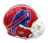 Amari Cooper Signed Buffalo Bills Speed Authentic Throwback 87-01 Red NFL Helmet