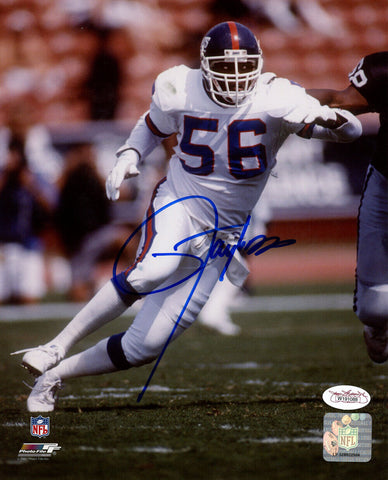 Lawrence Taylor Autographed New York Giants 8x10 Photo JSA 48538