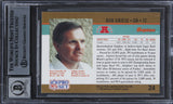 Dolphins Bob Griese Authentic Signed 1990 Pro Set #24 Card Auto 10! BAS Slabbed