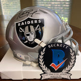 Randy Moss Signed Autographed Oakland Raiders Mini Helmet Beckett Los Angeles